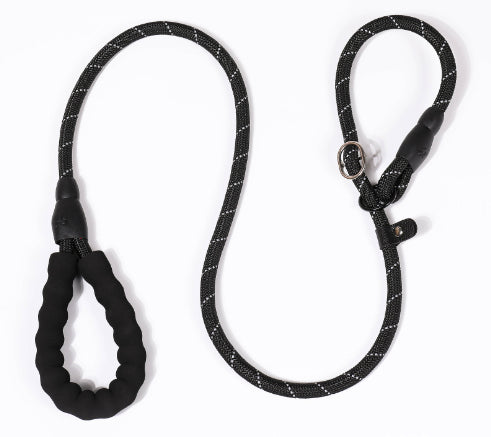 Adjustable Nylon Woven Pet Traction Rope Leash