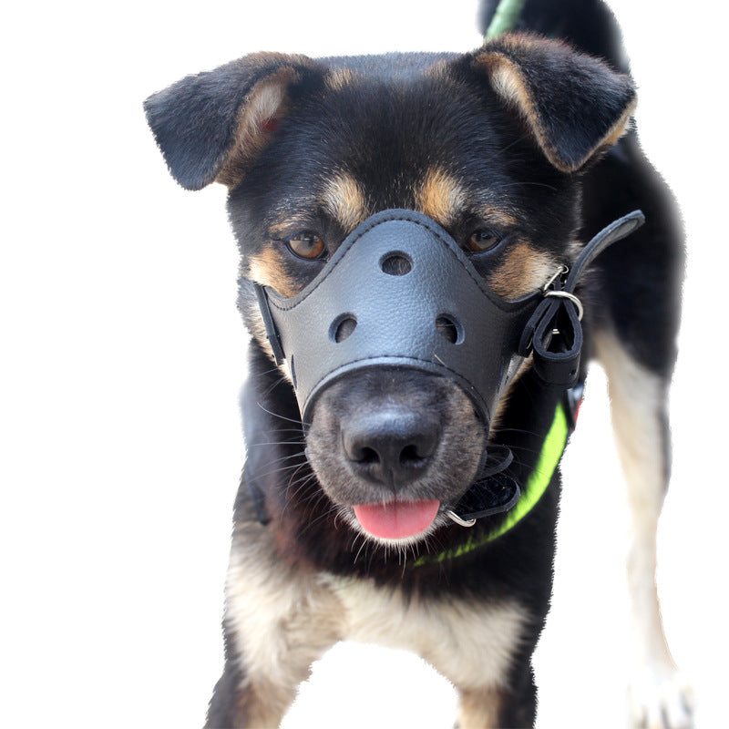 Anti-Bark and Anti-Eating Mask Muzzle for Medium to Large Dogs