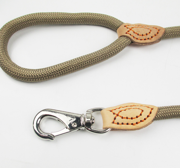 Nylon P-Leash for Dog Training with Reflective Feature