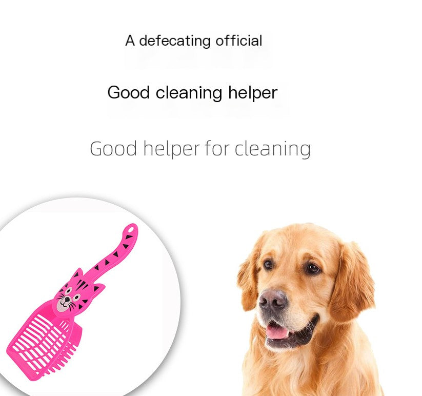 Cat-Shaped Pet Litter Scoop for Pet Supplies