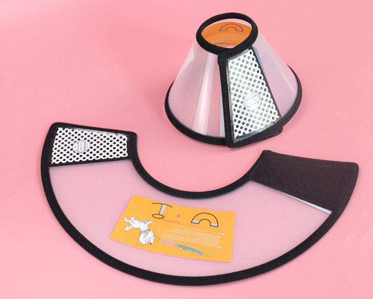 Pet Protective Recovery Collar for Dogs and Cats (Size Variants)