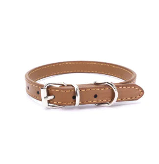 Cat and Dog Collar with Leash (PU Material)
