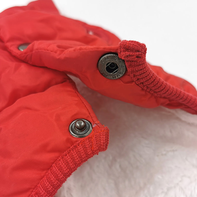 Thickened Warm Cotton Coat Dog Vest for Autumn/Winter