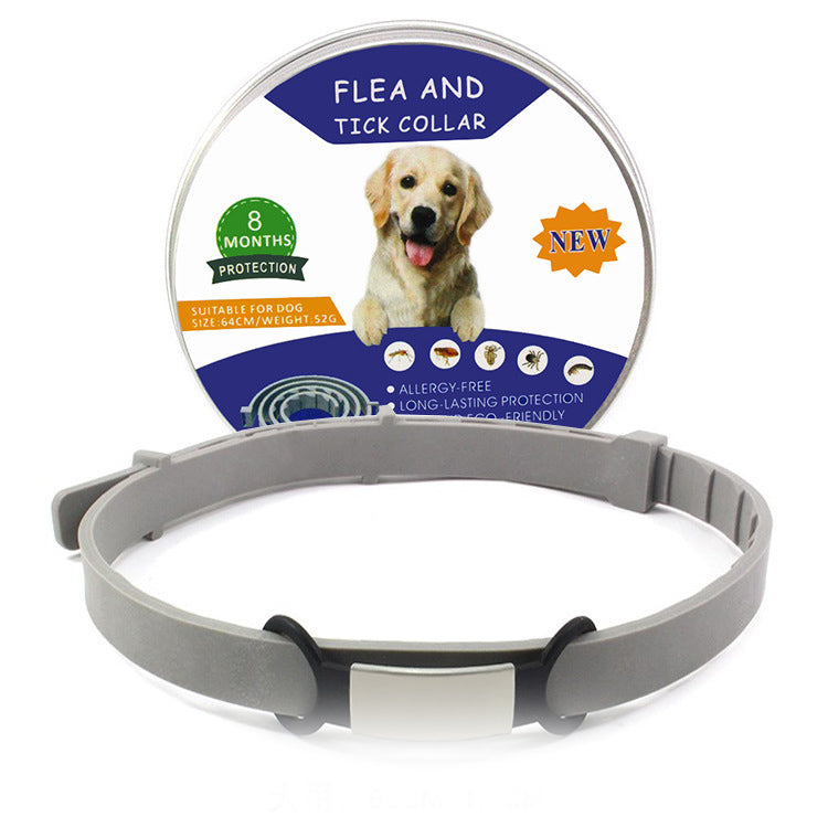 Simple Silicone Pet Collar for Flea Repellent
