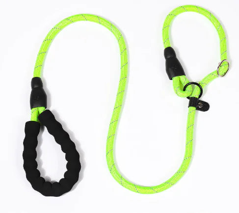Adjustable Nylon Woven Pet Traction Rope Leash