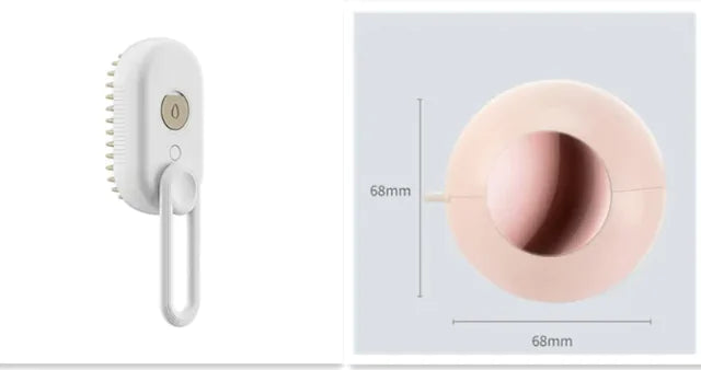 Escova para animais de estimação a vapor (variações de cor)