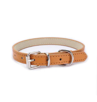 Cat and Dog Collar with Leash (PU Material)