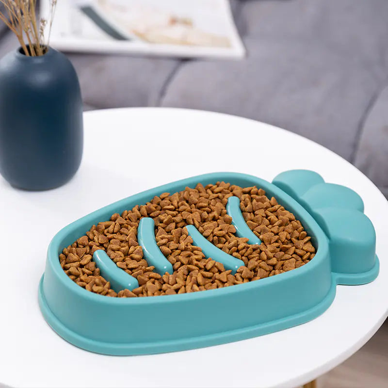 Tigela de alimentação lenta para cães grandes - Design anti-engasgo
