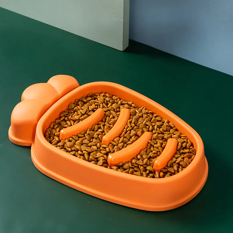Tigela de alimentação lenta para cães grandes - Design anti-engasgo