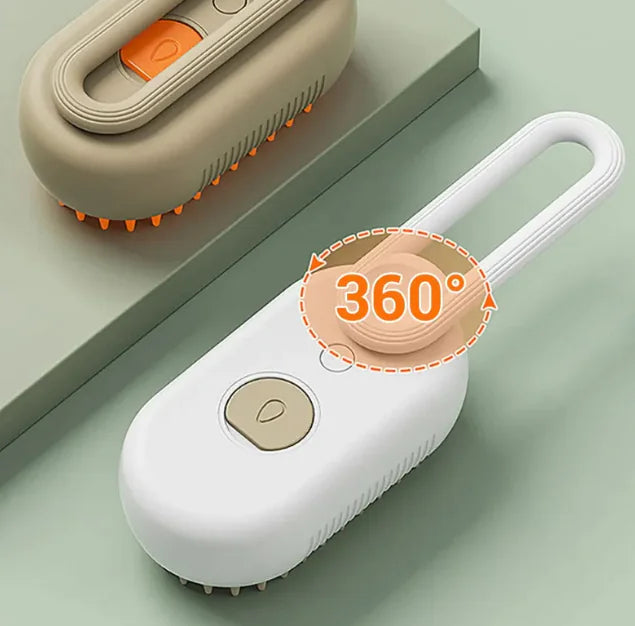 Escova para animais de estimação a vapor (variações de cor)