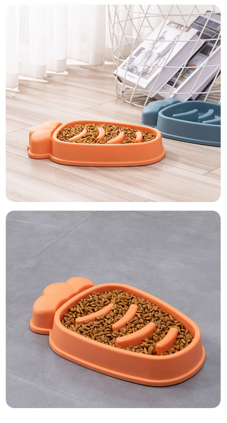 Tigela de alimentação lenta para cães grandes - Design anti-engasgo