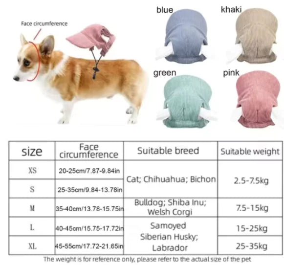 Pet Casual Hat (Colour Variants)