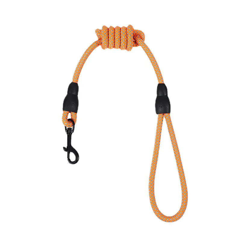 Adjustable Nylon Woven Pet Traction Rope Leash