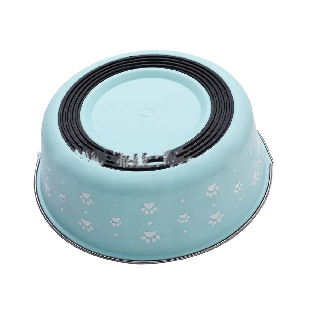 Stainless Steel Durable Pet Food Bowl (Design Variants)