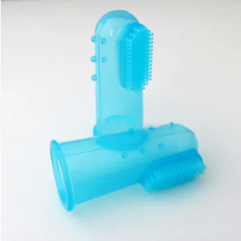 Silicone Finger Toothbrush for Pets - Safe and Non-Toxic (Colour Variants)