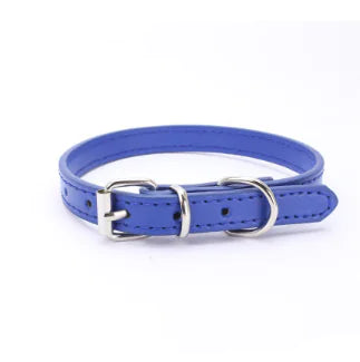 Cat and Dog Collar with Leash (PU Material)