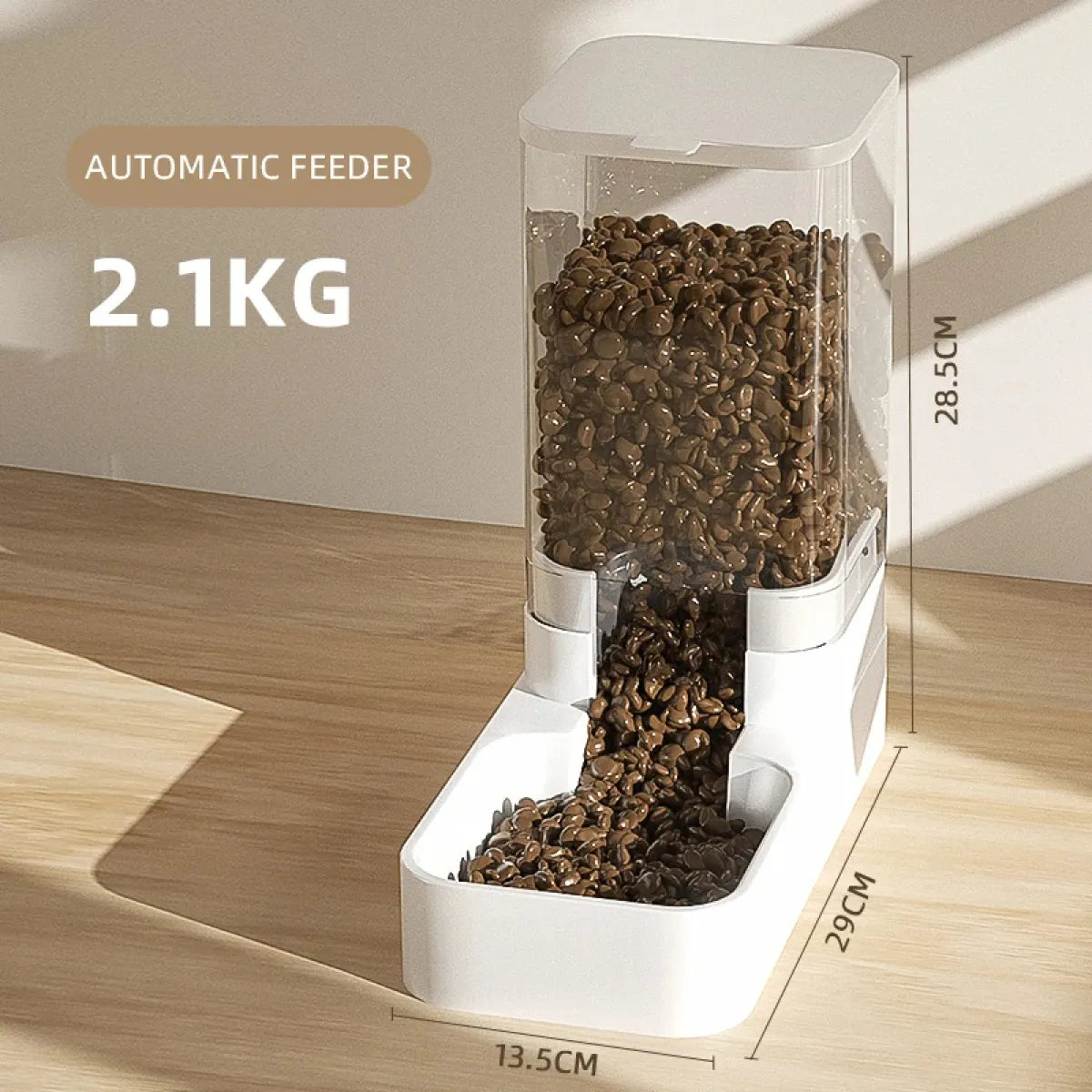 Distribuidores automáticos de comida e água para animais de estimação