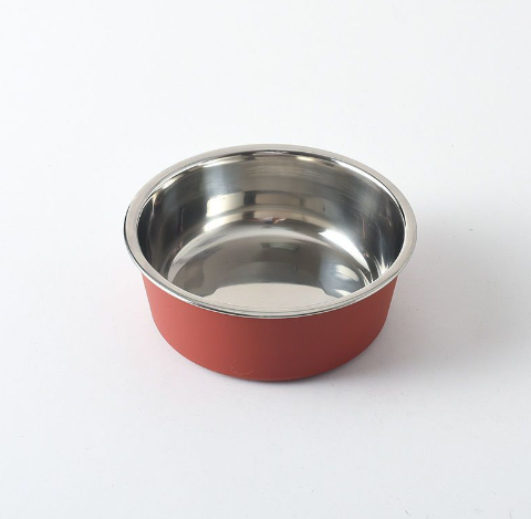 Stainless Steel Durable Pet Food Bowl (Design Variants)