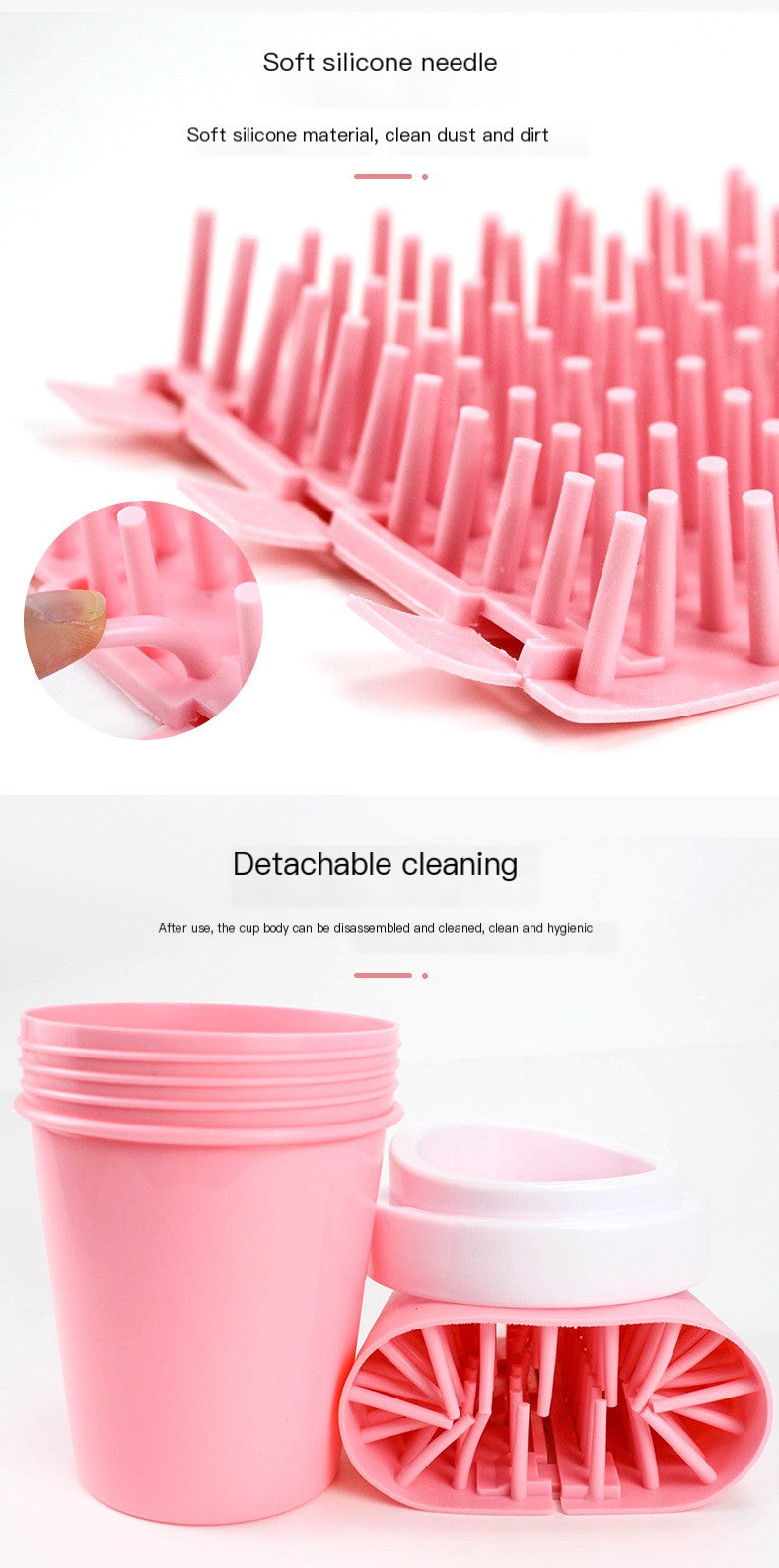 Silicone Foot Care Cleaning Products for Dogs and Cats