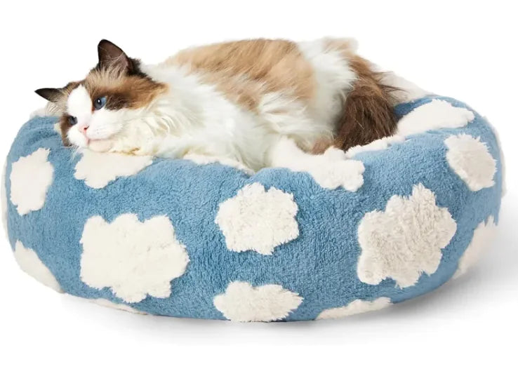 Cosy Leisure Cloth Beds For Cats and Dogs (Blue or Green)