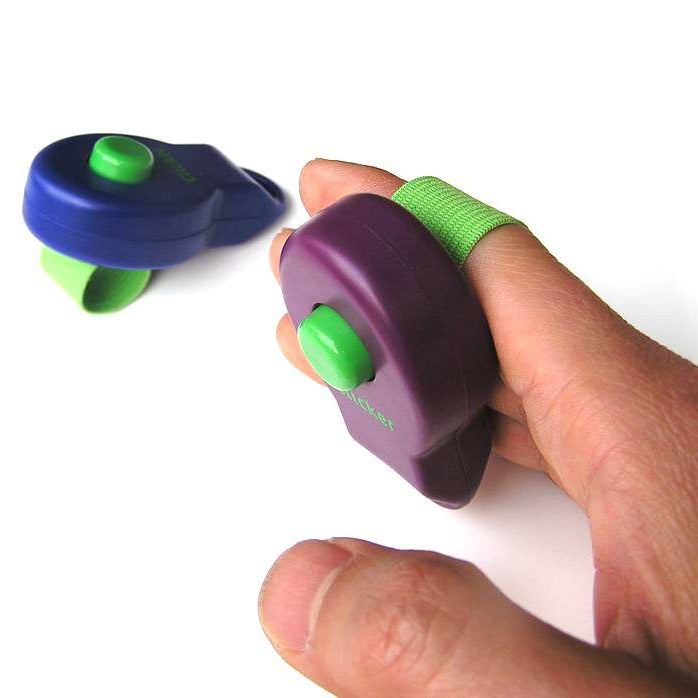 Ring Clicker Pet Training Rattle Toy