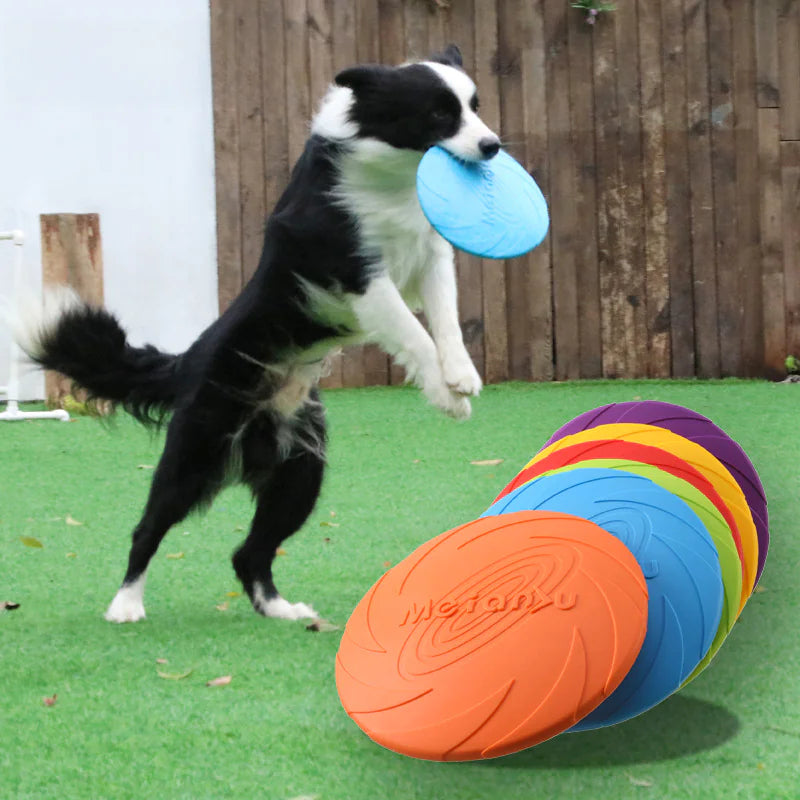 Meianju Dog Frisbee - Interactive Pet Toy for Training