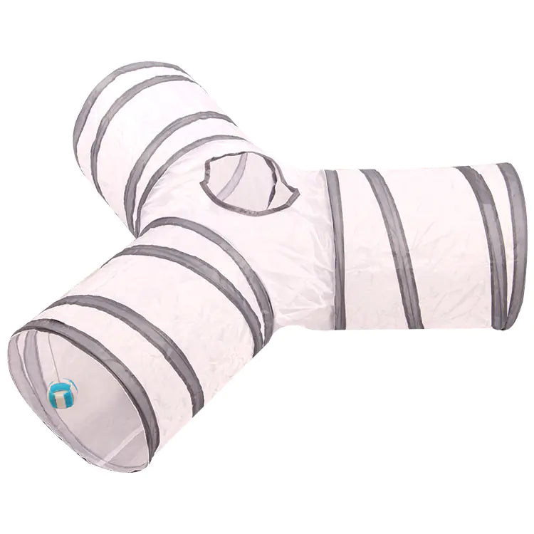 Pet Supplies Cat Crinkle Tunnel Foldable Toy (Variants)