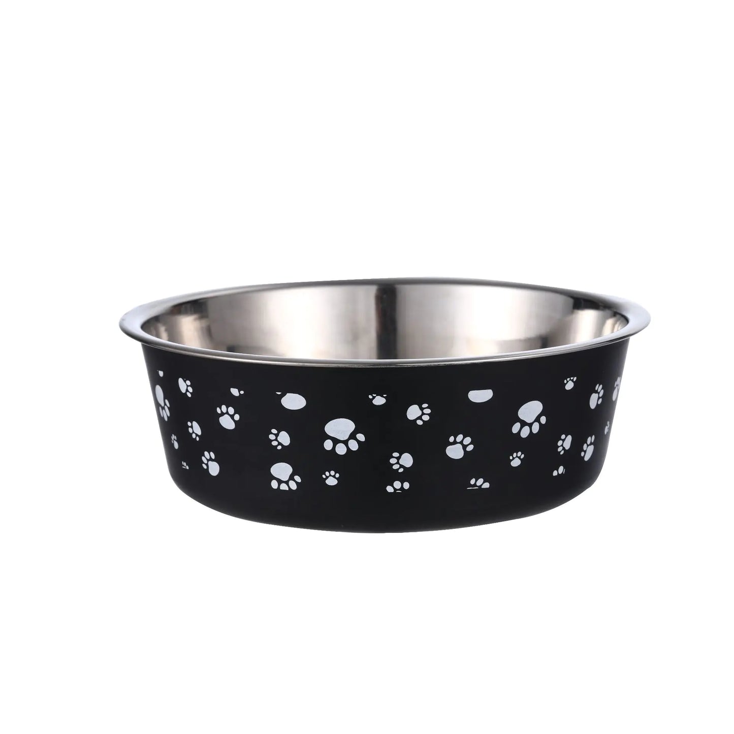 Stainless Steel Durable Pet Food Bowl (Design Variants)