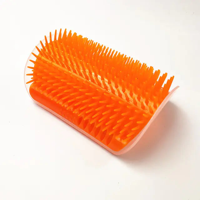 Pente de massagem de canto de parede para gatos com catnip