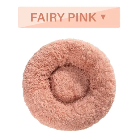 Fluffy Donut Pet Bed (Colour Variant)