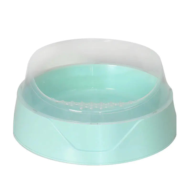 Large Semi-Enclosed Cat Litter Box with Shovel (Colour Variants)