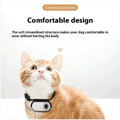 Pet Collar Camera (Black or White)