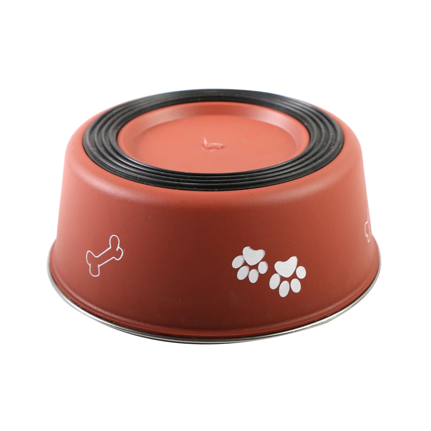 Stainless Steel Durable Pet Food Bowl (Design Variants)