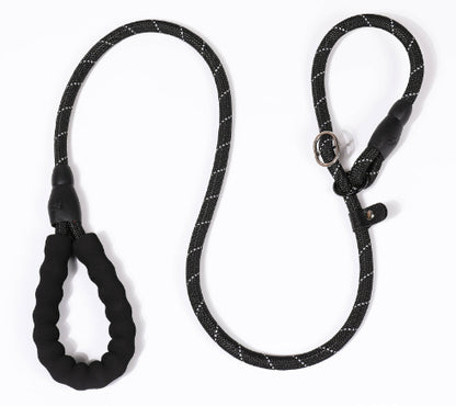 Adjustable Nylon Woven Pet Traction Rope Leash