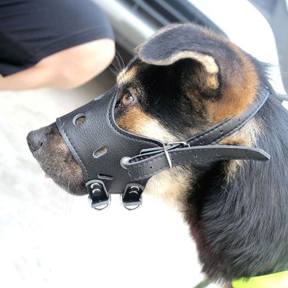 Anti-Bark and Anti-Eating Mask Muzzle for Medium to Large Dogs