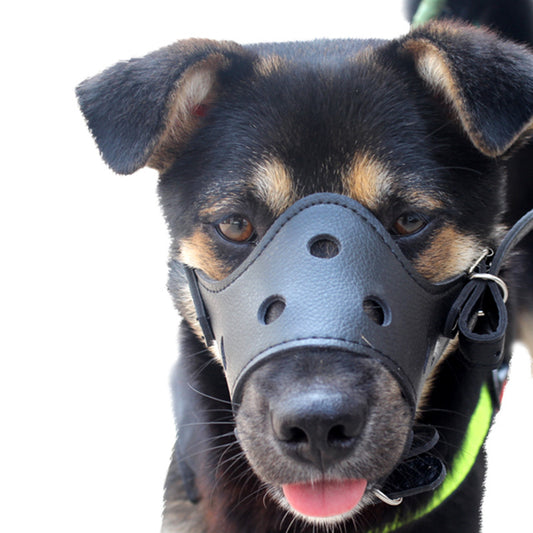Anti-Bark and Anti-Eating Mask Muzzle for Medium to Large Dogs
