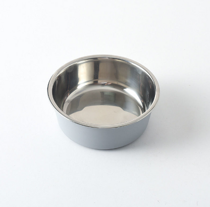 Stainless Steel Durable Pet Food Bowl (Design Variants)