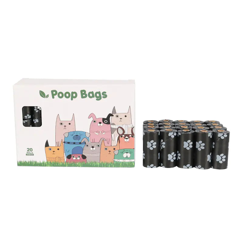 Sacos biodegradáveis ​​para cocó de cão (variações de cor e quantidade)