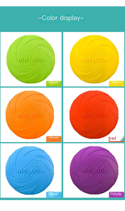 Meianju Dog Frisbee - Interactive Pet Toy for Training