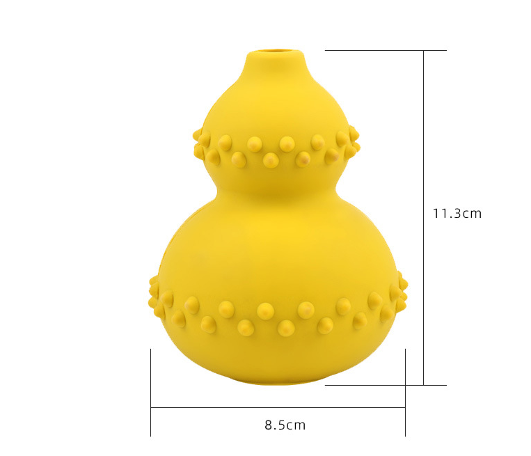 Natural Rubber Pet Toy for Biting and Teeth Grinding