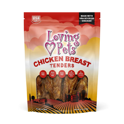Loving Pets Chicken Breast Tenders Dog Treat 6 oz.