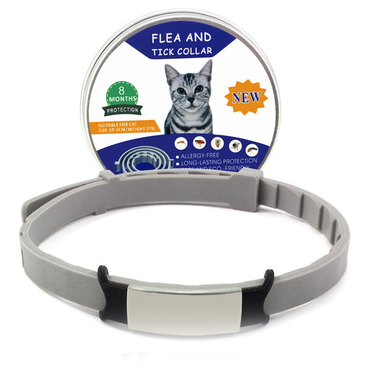 Simple Silicone Pet Collar for Flea Repellent