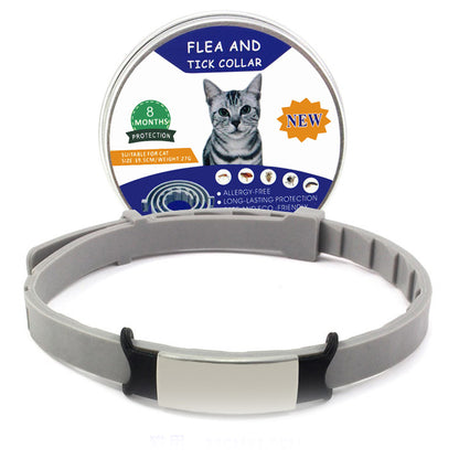 Simple Silicone Pet Collar for Flea Repellent