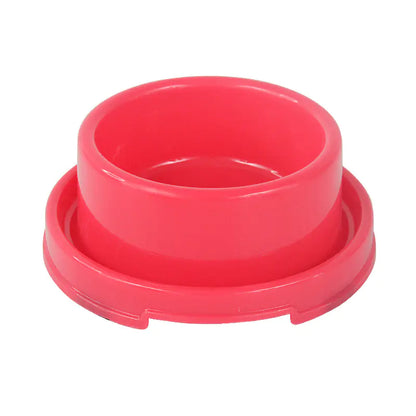 Ant-Proof Round Pet Bowl for Dogs and Cats (Colour Variants)