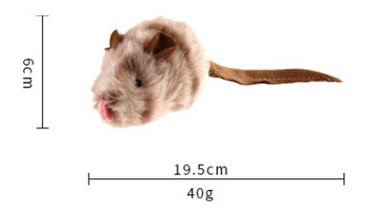 Electric Mouse Cat Toy with Realistic Design