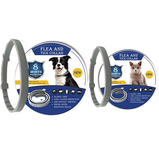 Anti-Lice Flea Tick Pet Deworming Collar Supplies