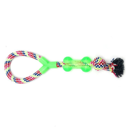 12-Piece Set of Durable Pet Rope Toys