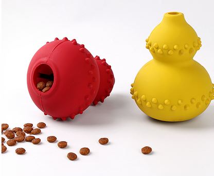 Natural Rubber Pet Toy for Biting and Teeth Grinding