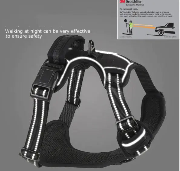 Dog Harness No Pull Breathable Reflective Vest