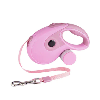 Coleira retrátil automática para animais de estimação (variações de cor)